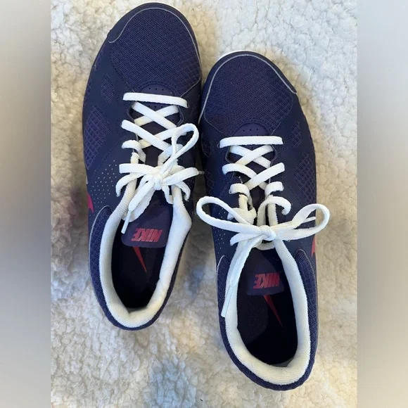 NIKE 💜💗 Training, Impact Shoes / Purple w Pink Swoosh , White Soles - Picture 9 of 11